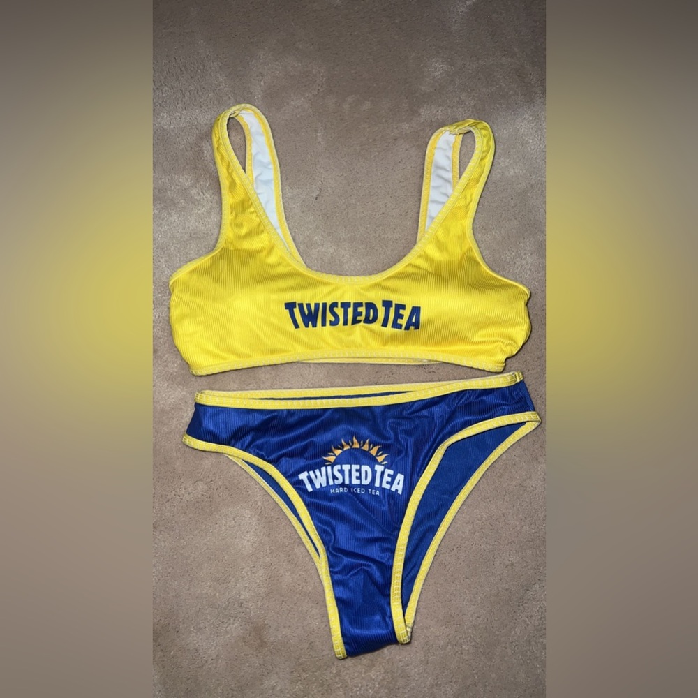 Twisted tea bathing suit